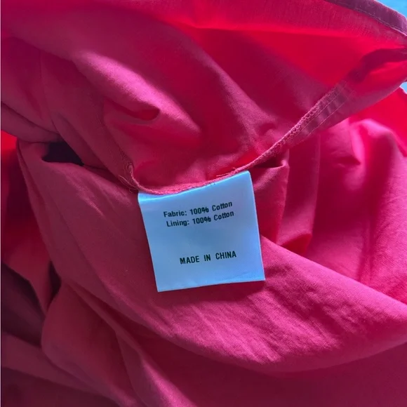 O.P.T. Fallen Maxi Cotton Dress in Red-Pink - Picture 7 of 8